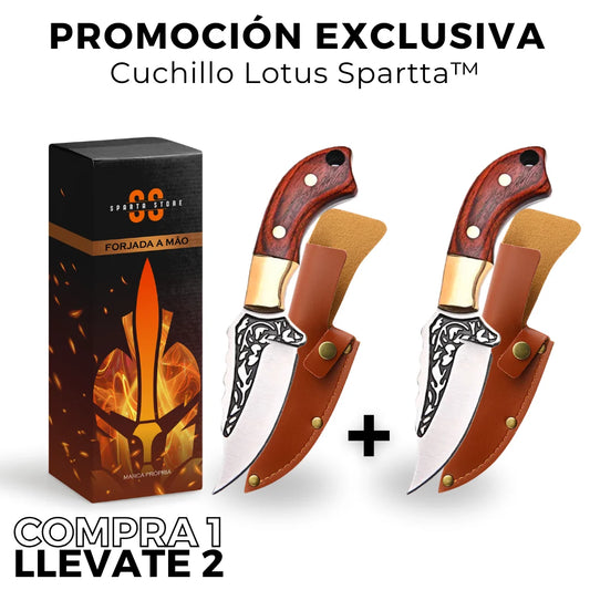 (COMPRA 1, LLEVATE 2 + FUNDAS) El Mini Cuchillo Más Famoso del Mundo - Cuchillo Lotus Spartta™