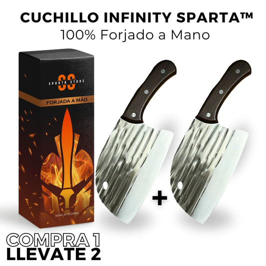 (COMPRA 1 , LLEVATE 2) Cuchillo Infinity Sparta™ • 100% Forjado a Mano